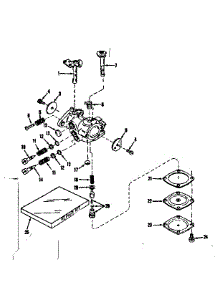 Carburetor No. 30119 parts for Craftsman Lawn & Garden Engine 143106031 from AppliancePartsPros.com