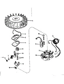 Magneto No. 30362 parts for Craftsman Lawn & Garden Engine 143122021 from AppliancePartsPros.com