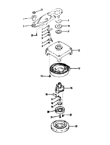 No-Pull Starter No. 590.355 parts for Craftsman Lawn & Garden Engine 143122052 from AppliancePartsPros.com