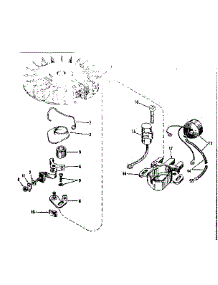 Magneto No. 610665 parts for Craftsman Lawn & Garden Engine 143122082 from AppliancePartsPros.com