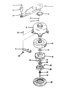 No - Pull Starter No. 590357 parts for Craftsman Lawn & Garden Engine 143122082 from AppliancePartsPros.com