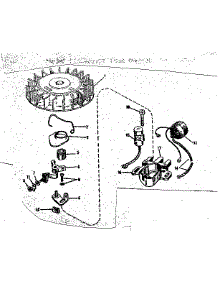 Magneto No. 610665 parts for Craftsman Lawn & Garden Engine 143122102 from AppliancePartsPros.com