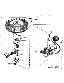Magneto No. 610666 parts for Craftsman Lawn & Garden Engine 143122102 from AppliancePartsPros.com