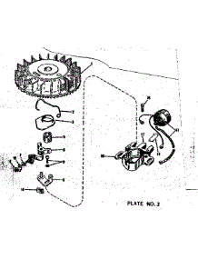 Magneto No. 610666 parts for Craftsman Lawn & Garden Engine 143122201 from AppliancePartsPros.com