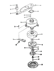 No-Pull Starter No. 590357 parts for Craftsman Lawn & Garden Engine 143122202 from AppliancePartsPros.com
