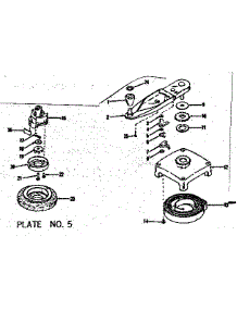 No-Pull Starter No. 590361 parts for Craftsman Lawn & Garden Engine 143122211 from AppliancePartsPros.com