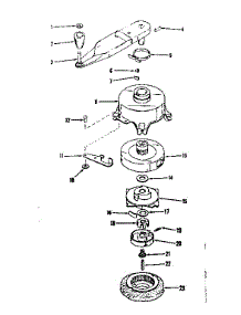No - Pull Starter No. 590357 parts for Craftsman Lawn & Garden Engine 143122232 from AppliancePartsPros.com