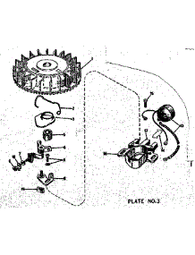 Magneto No. 610673 parts for Craftsman Lawn & Garden Engine 143122251 from AppliancePartsPros.com