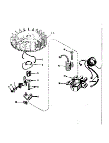 Magneto No. 610667 parts for Craftsman Lawn & Garden Engine 143123031 from AppliancePartsPros.com