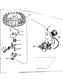 Model 143.123092 Uses Magneto No. 610666 parts for Craftsman Lawn & Garden Engine 143123092 from AppliancePartsPros.com