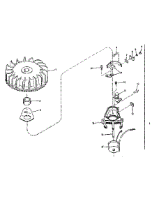 Magneto (Wico Fw-2617) parts for Craftsman Lawn & Garden Engine 14312350 from AppliancePartsPros.com
