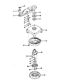 Self Starter No. 29295 parts for Craftsman Lawn & Garden Engine 14312350 from AppliancePartsPros.com