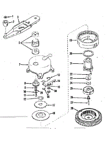No-Pull Starter No. 590365 parts for Craftsman Lawn & Garden Engine 143125011 from AppliancePartsPros.com