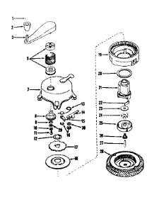 No-Pull Starter parts for Craftsman Lawn & Garden Engine 143125021 from AppliancePartsPros.com
