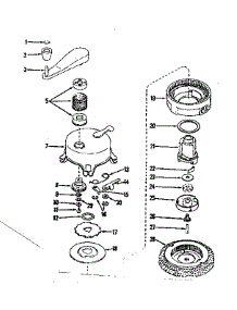 No-Pull Starter parts for Craftsman Lawn & Garden Engine 143125031 from AppliancePartsPros.com