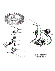 Magneto parts for Craftsman Lawn & Garden Engine 143125061 from AppliancePartsPros.com