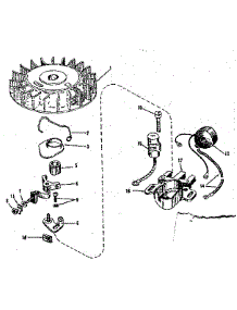 Magneto No. 610675 parts for Craftsman Lawn & Garden Engine 143126021 from AppliancePartsPros.com