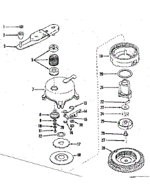 No-Pull Starter No. 590365 parts for Craftsman Lawn & Garden Engine 143126021 from AppliancePartsPros.com
