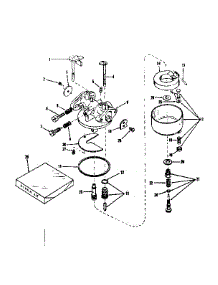 Carburetor parts for Craftsman Lawn & Garden Engine 143126041 from AppliancePartsPros.com