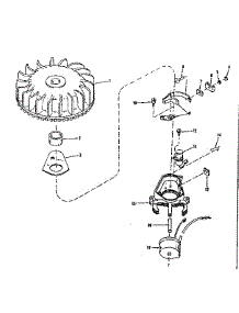 Magneto (Wico Fw-2617) parts for Craftsman Lawn & Garden Engine 14313300 from AppliancePartsPros.com