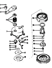 No-Pull Starter parts for Craftsman Lawn & Garden Engine 143134022 from AppliancePartsPros.com