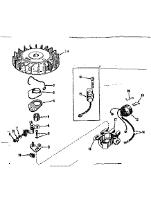 Magneto No. 610689 parts for Craftsman Lawn & Garden Engine 143137032 from AppliancePartsPros.com