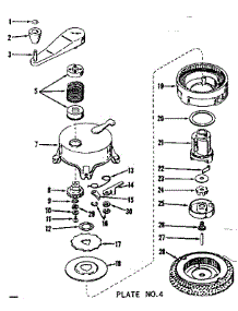No-Pull Starter No. 30051 parts for Craftsman Lawn & Garden Engine 143137032 from AppliancePartsPros.com