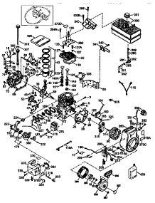 Engine Hmsk80-155480R (71 / 143) parts for Craftsman Lawn & Garden Engine 143143.HMS80-155480R from AppliancePartsPros.com