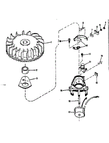 Magneto (Wico Fw-2617) parts for Craftsman Lawn & Garden Engine 14314350V from AppliancePartsPros.com