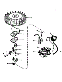 Magneto (Phelon F-3220-G) parts for Craftsman Lawn & Garden Engine 14314350V from AppliancePartsPros.com