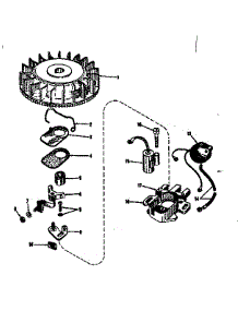 Magneto.(Phelon F-3220-G) parts for Craftsman Lawn & Garden Engine 14314351A from AppliancePartsPros.com