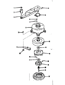 Ratchet Self Starter No. 30067 parts for Craftsman Lawn & Garden Engine 14314351A from AppliancePartsPros.com