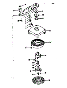 Self Starter No. 29362 parts for Craftsman Lawn & Garden Engine 14314351V from AppliancePartsPros.com
