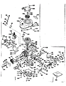 Basic Engine parts for Craftsman Lawn & Garden Engine 143146022 from AppliancePartsPros.com
