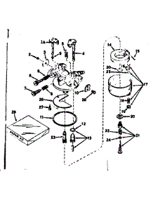 Carburetor parts for Craftsman Lawn & Garden Engine 143147032 from AppliancePartsPros.com