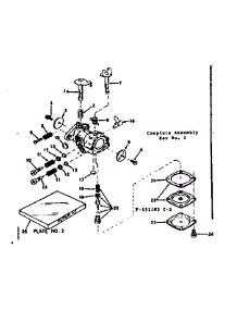 Carburetor parts for Craftsman Lawn & Garden Engine 143151103 from AppliancePartsPros.com