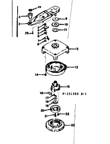 No-Pull Starter parts for Craftsman Lawn & Garden Engine 143151105 from AppliancePartsPros.com