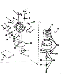 Carburetor parts for Craftsman Lawn & Garden Engine 143154092 from AppliancePartsPros.com