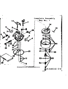 Carburetor parts for Craftsman Lawn & Garden Engine 143154112 from AppliancePartsPros.com
