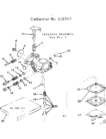 Replacement Parts parts for Craftsman Lawn & Garden Engine 143161032 from AppliancePartsPros.com