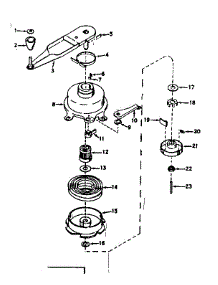 No-Pull Starter No. 590378 parts for Craftsman Lawn & Garden Engine 143161202 from AppliancePartsPros.com