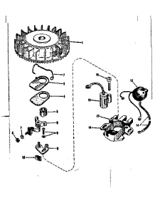 Magneto. (Phelon F-3220-G) parts for Craftsman Lawn & Garden Engine 14316351 from AppliancePartsPros.com