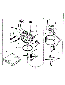 Carburetor No. 29168 (Lmg-132) parts for Craftsman Lawn & Garden Engine 14316351 from AppliancePartsPros.com