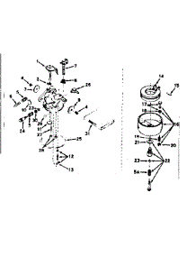 Carburetor parts for Craftsman Lawn & Garden Engine 143164082 from AppliancePartsPros.com