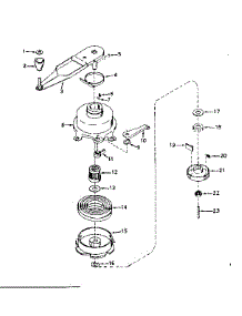 No-Pull Starter No. 590378 parts for Craftsman Lawn & Garden Engine 143164162 from AppliancePartsPros.com