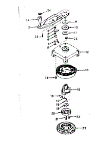 No-Pull Starter No. 590361 parts for Craftsman Lawn & Garden Engine 143164202 from AppliancePartsPros.com