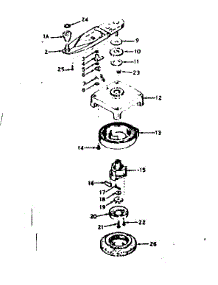 No-Pull Starter parts for Craftsman Lawn & Garden Engine 143171322 from AppliancePartsPros.com