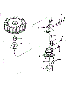Magneto (Wico Fw-2617) parts for Craftsman Lawn & Garden Engine 14317350 from AppliancePartsPros.com