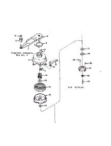 No-Pull Starter parts for Craftsman Lawn & Garden Engine 143174102 from AppliancePartsPros.com