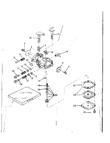 No-Pull Starter parts for Craftsman Lawn & Garden Engine 143174152 from AppliancePartsPros.com